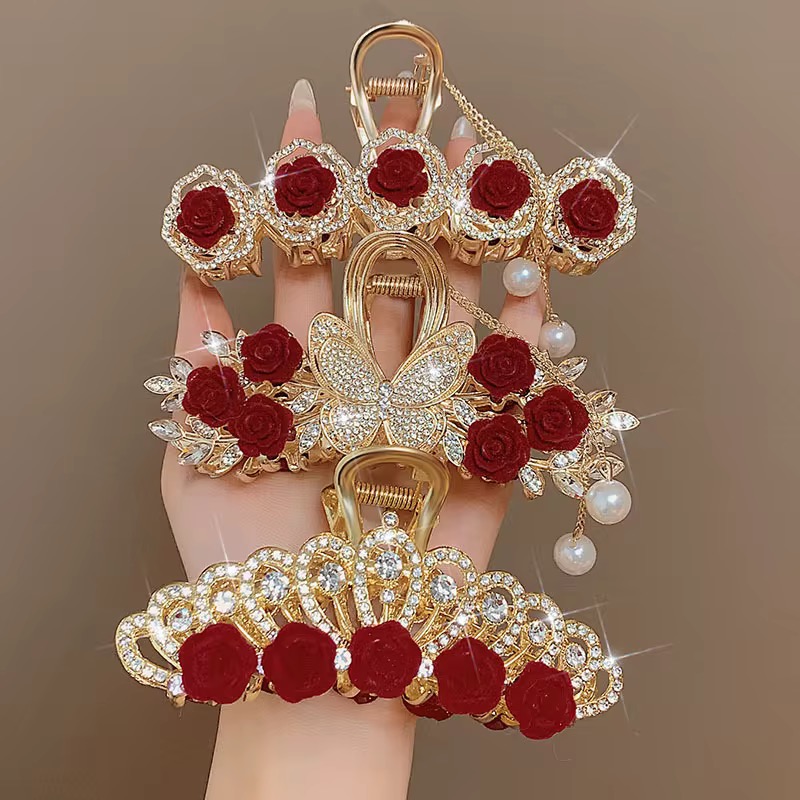 کلیپس فلزی رنگ ثابت مارک zaya (تک و عمده)