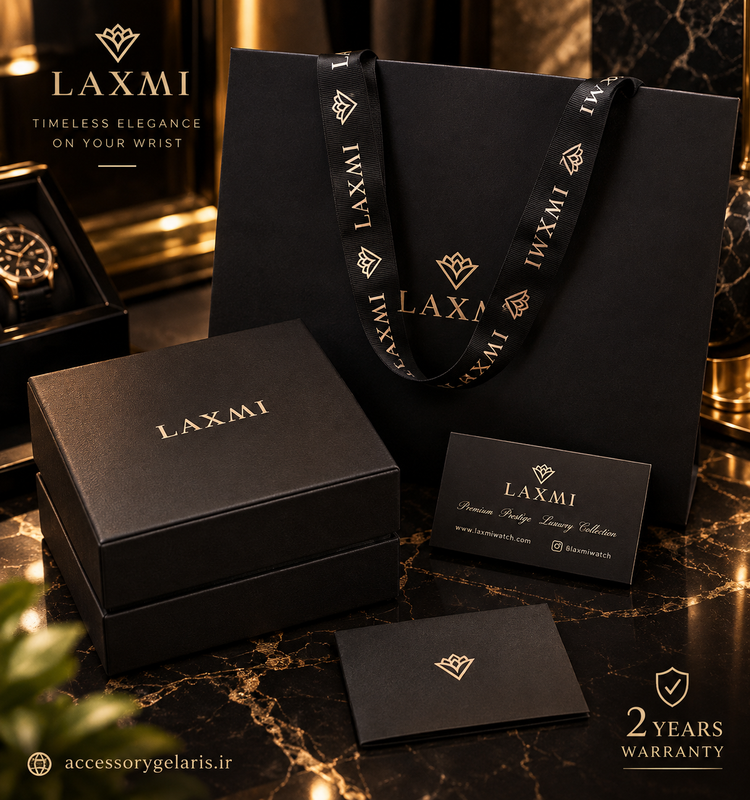 ساعت اورجینال Laxmi8908-6 پک کامل