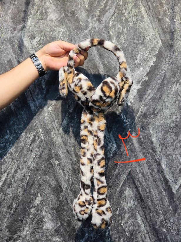 گوشبند پمپی صدا دار وارداتی (تکعمده)